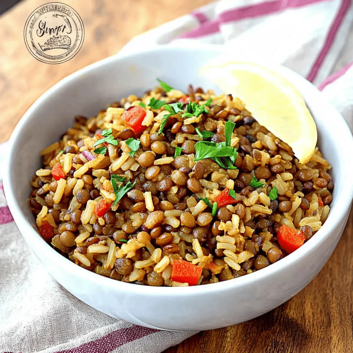 Lentils And Rice: Instant Pot Comfort in Every Spoonful