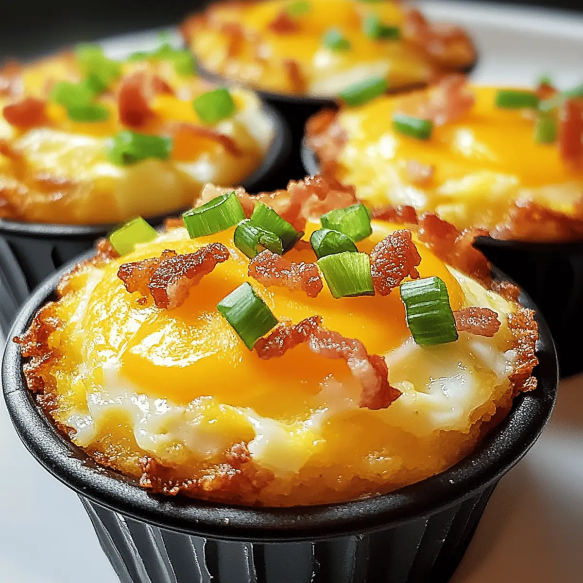 Loaded Bacon and Egg Hash Brown Muffins for Easy Breakfast Joy