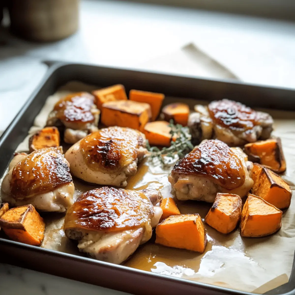 Maple-Glazed Chicken with Sweet Potatoes for Cozy Nights