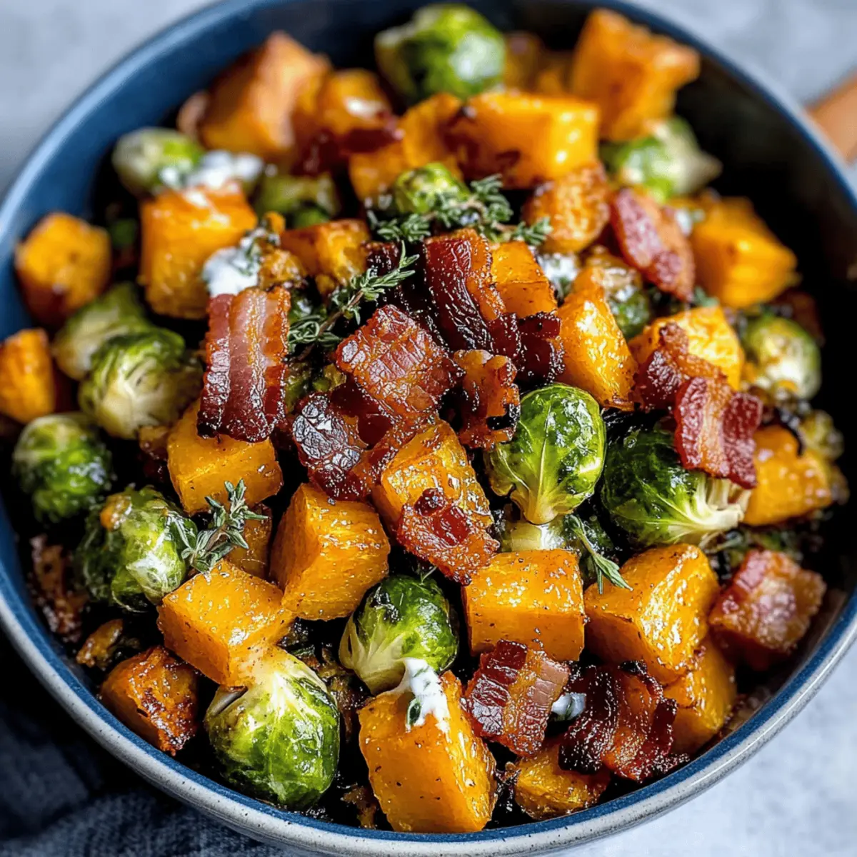Maple Butternut Brussels Bacon: A Cozy Fall Delight