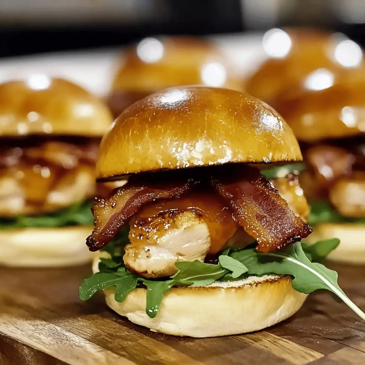 Maple Chicken & Beef Bacon Sliders for Cozy Gatherings