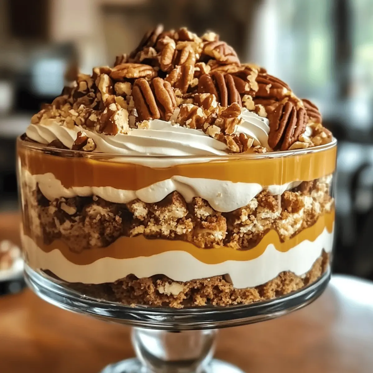 Irresistible Maple Pecan & Pumpkin Cheesecake Trifle Delight