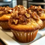 Maple Pecan Streusel Muffins
