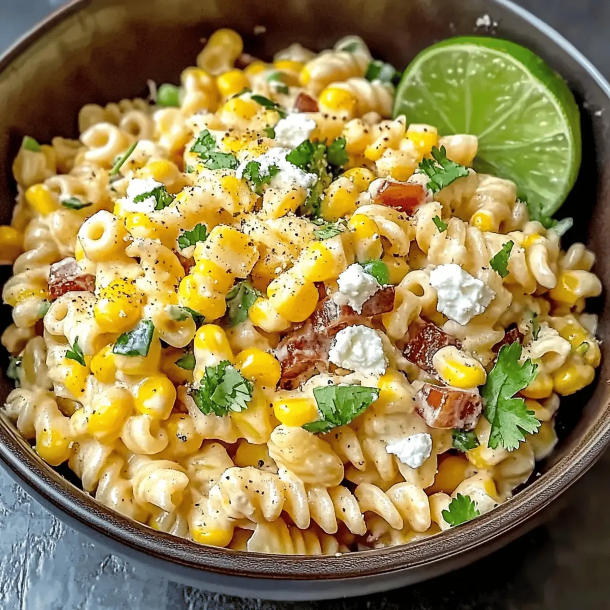 Mexican Street Corn Pasta Salad: A Creamy Summer Delight