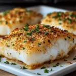 Oven-Baked Cod with Parmesan Crust