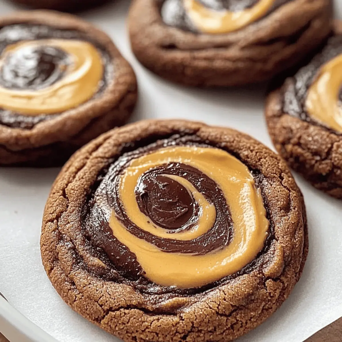 Peanut Butter Chocolate Swirl Cookies That Melt in Your Mouth