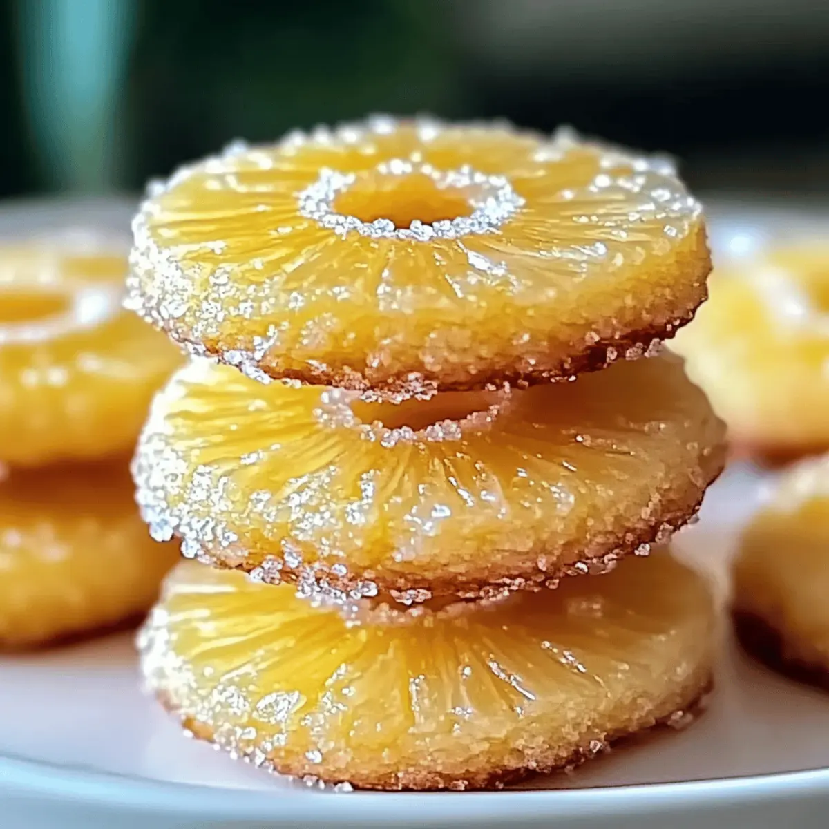 Pineapple Upside Sugar Cookies: A Tropical Summertime Dream