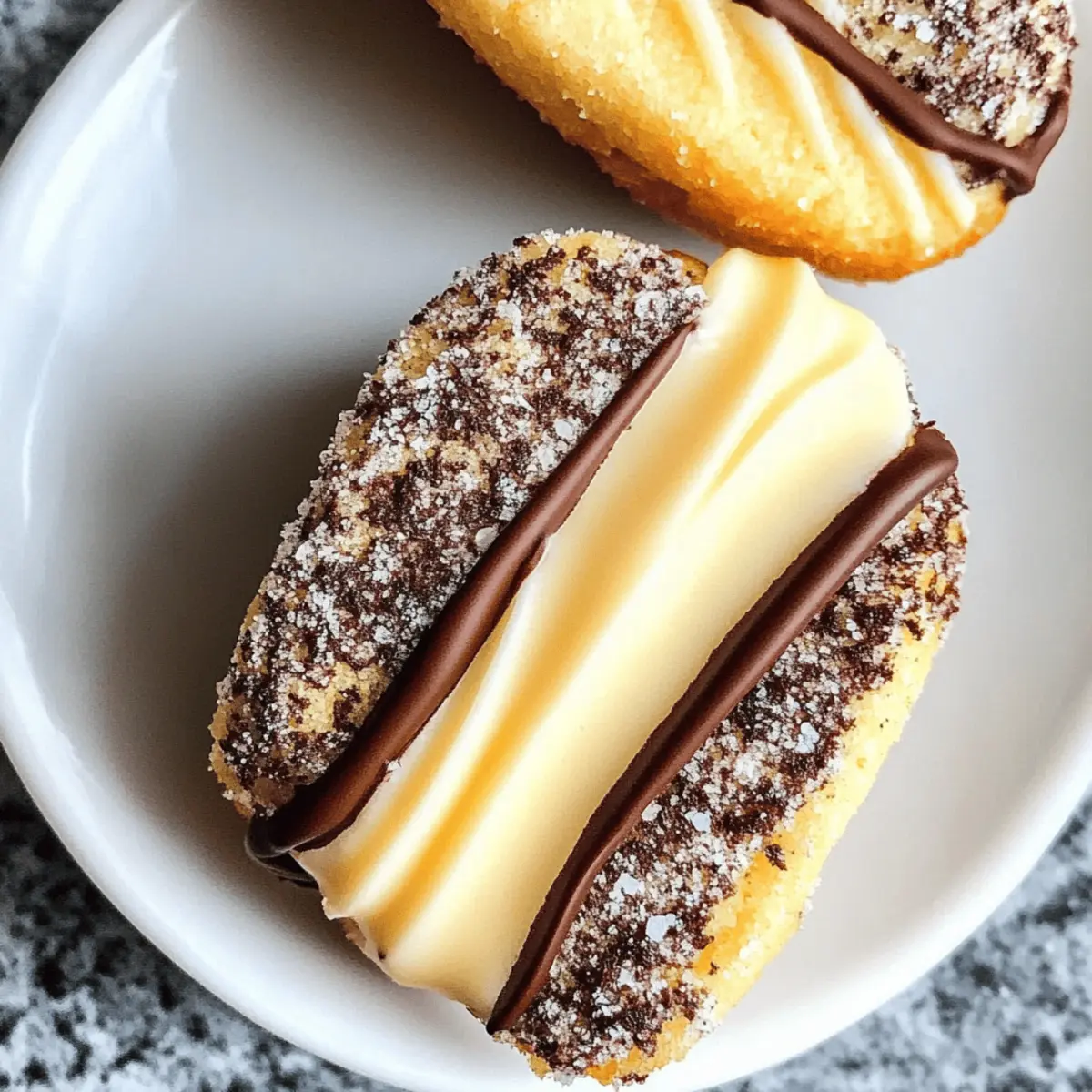 Delicious Piped Chocolate Butter Cookies for Sweet Moments