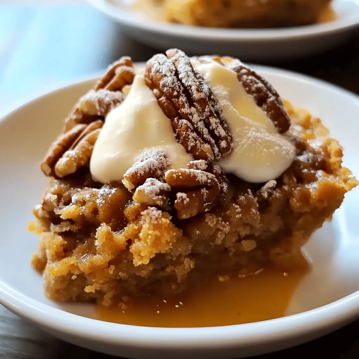 Warm and Gooey Pumpkin Pecan Cobbler for Cozy Nights
