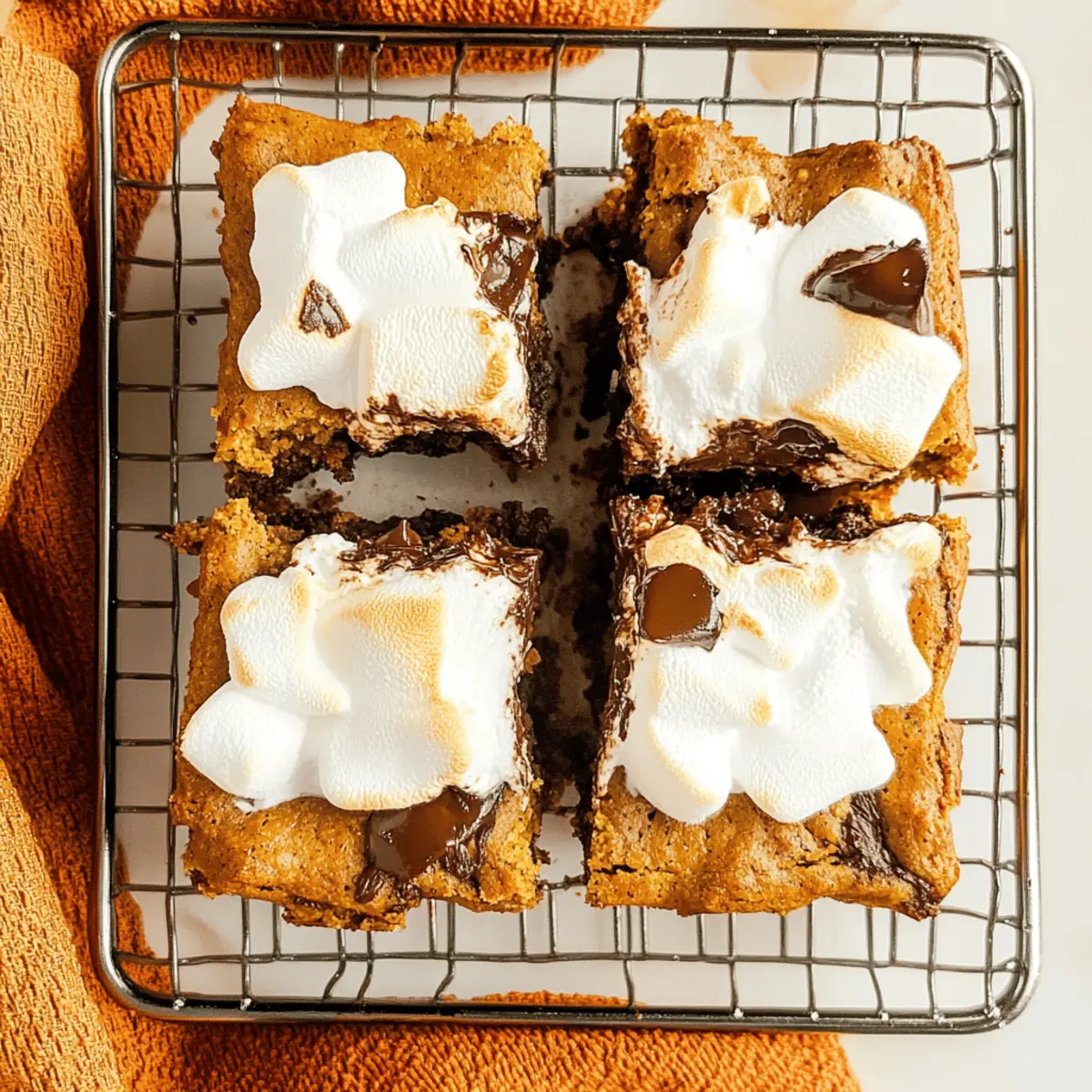 Pumpkin S’mores Bars That Make Fall Feel Cozy and Sweet