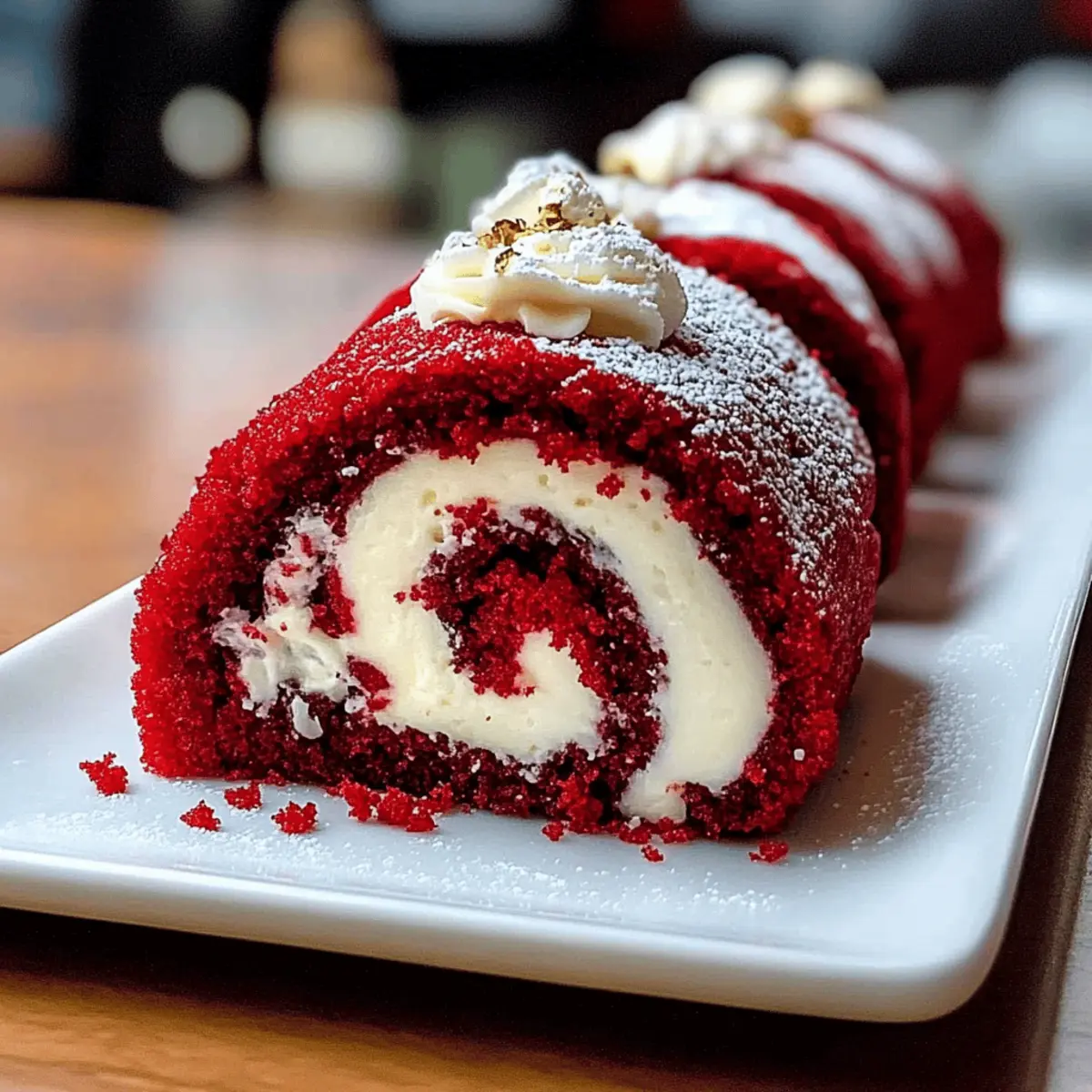 Delicious Red Velvet Cheesecake Sushi Roll for Easy Entertaining