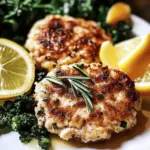 Rosemary Lemon Chicken Patties