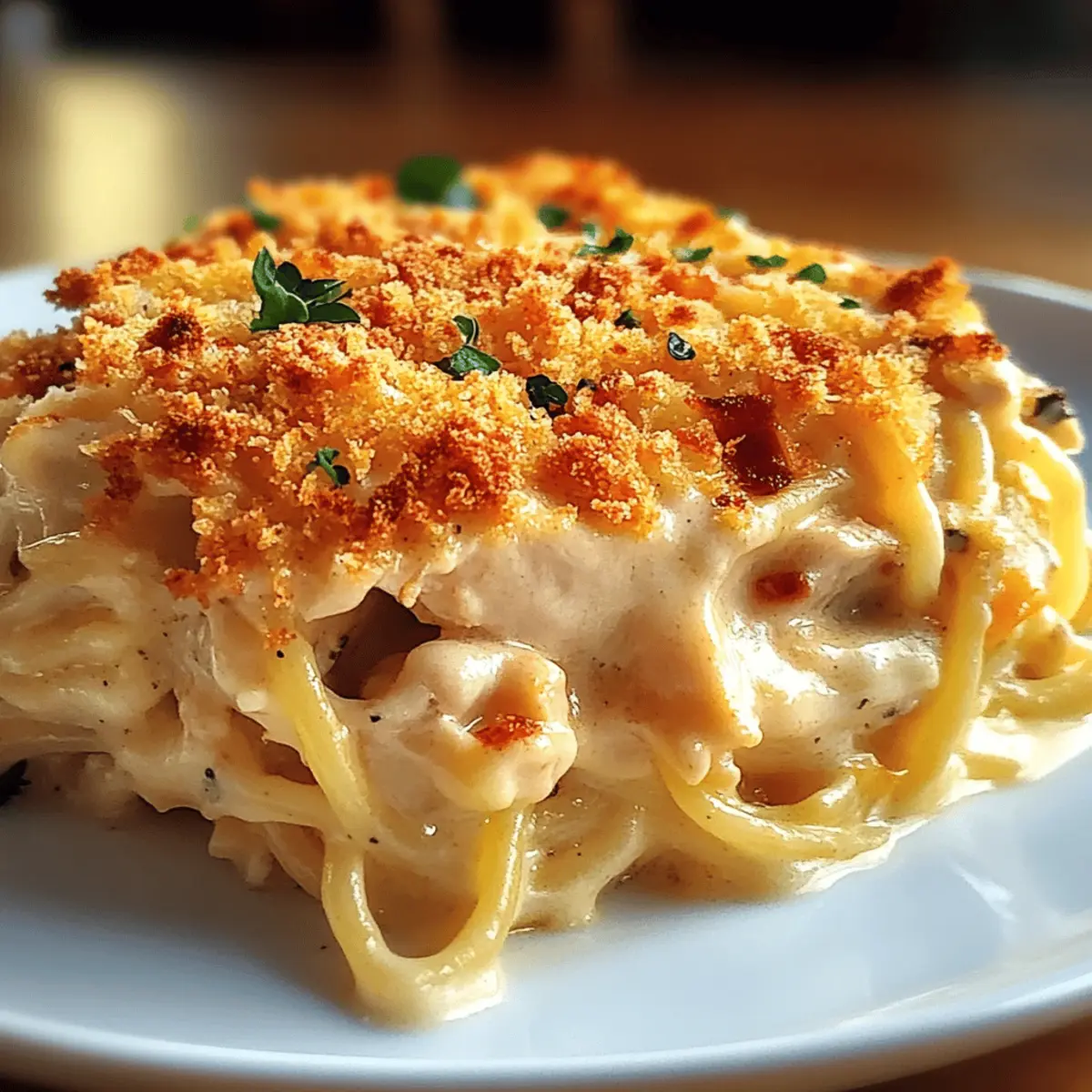 Southern Chicken Spaghetti Bake: Comfort in Every Bite