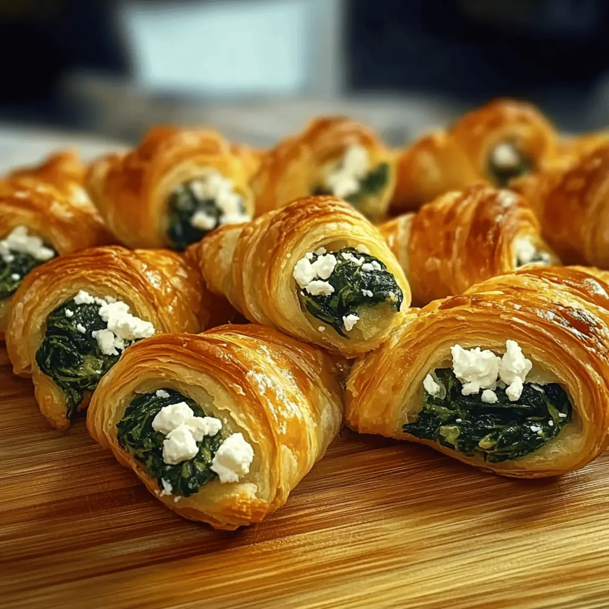 Crispy Spinach and Feta Puff Pastry Twists You’ll Love
