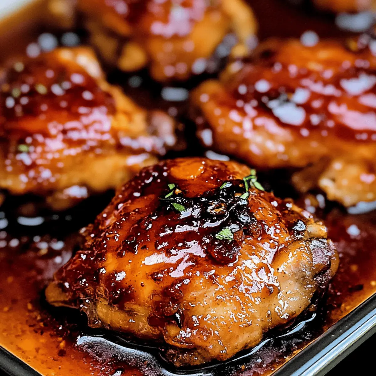 Sticky, Gooey, Sweet & Savory Apricot Chicken Bliss