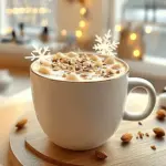 Vanilla Almond Snowflake Latte