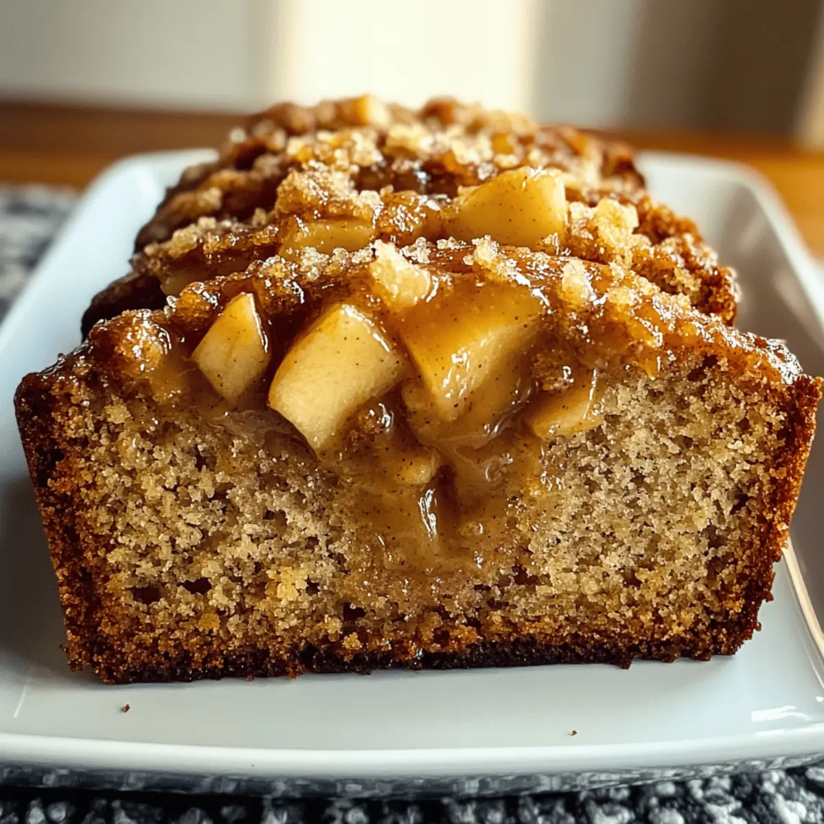 Warm Cinnamon-Spiced Apple Bread for Cozy Afternoons