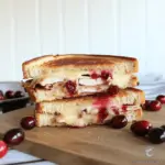 cranberry turkey grilled cheese