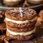 Gingerbread Cheesecake Cookies