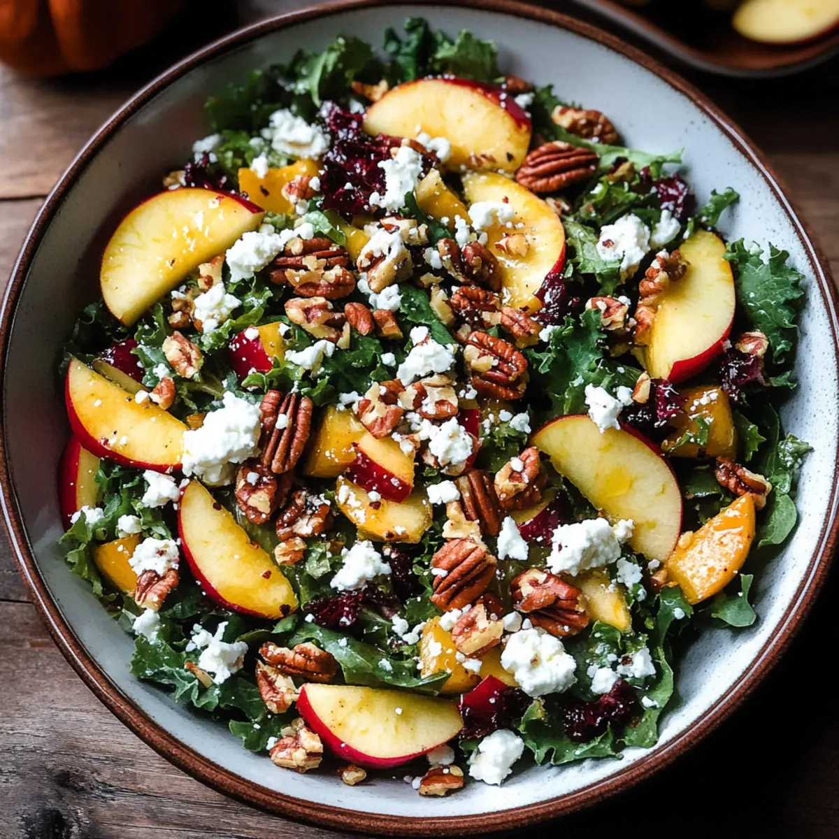 Autumn Harvest Honeycrisp Apple and Feta Salad Bliss