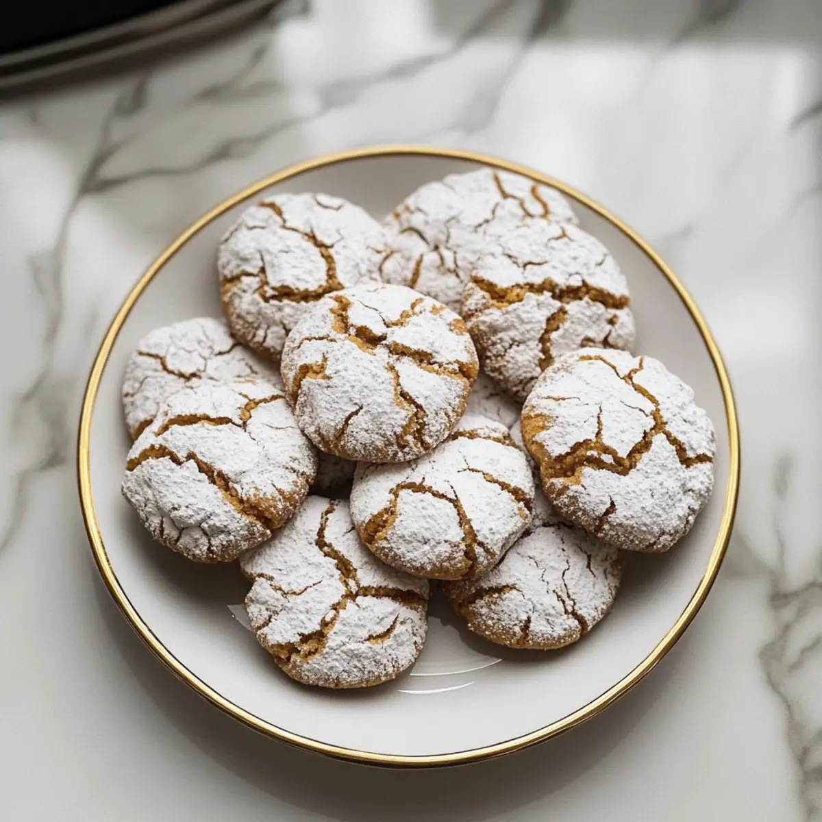 Cinnamon Coffee Crinkles