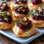 Baked Cranberry Brie Bites
