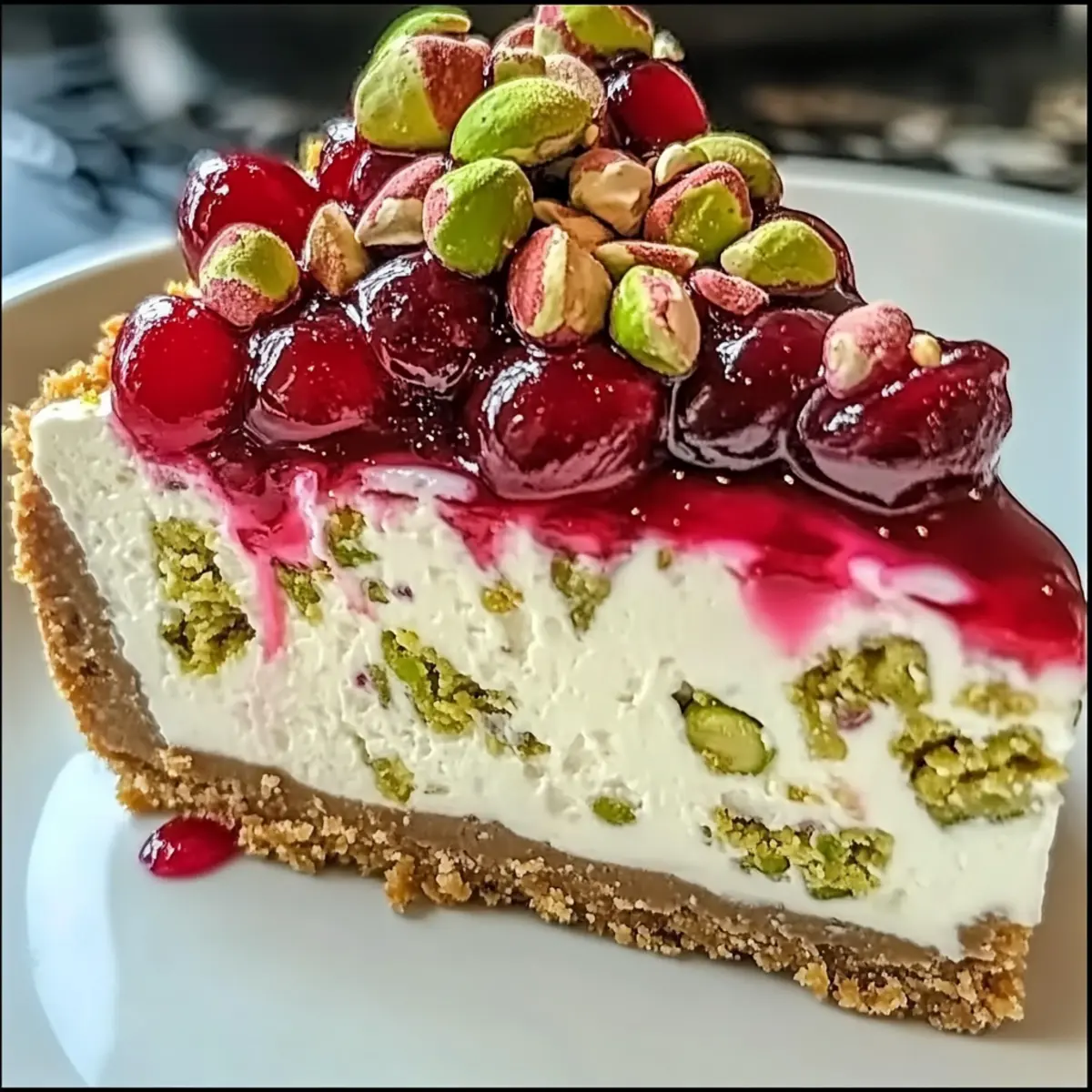 Irresistible Cherry Pistachio Cheesecake for Every Celebration