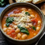 Parmesan Tomato Cannellini Bean Soup
