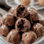 No-Bake Cottage Cheese Brownie Batter Protein Bites
