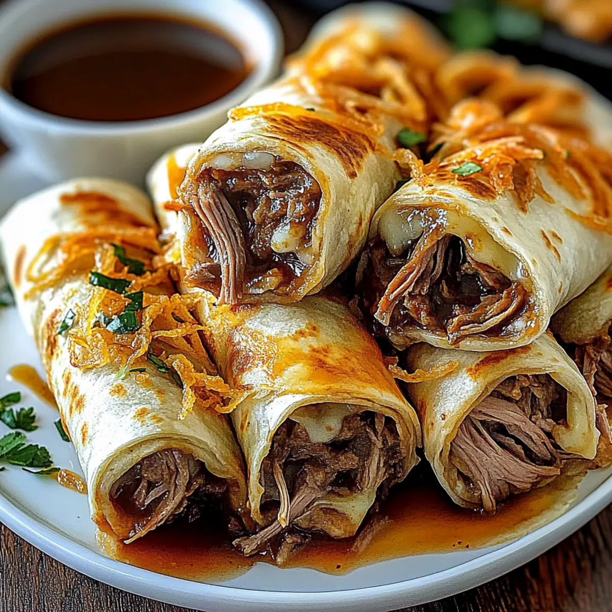 Savory French Dip Tortilla Roll Ups for Easy Weeknight Feasts