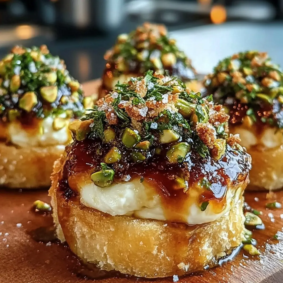 Savory Pistachio-Crusted Brie Bites for Gourmet Gathering Bliss