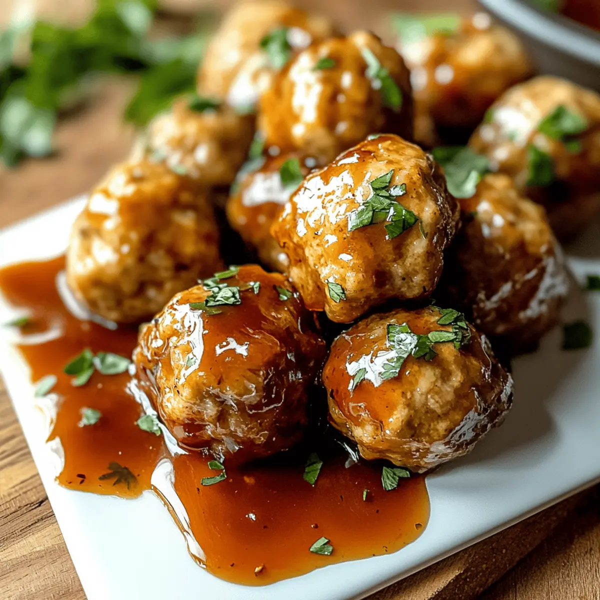Apple Cider Turkey Meatballs for a Cozy Fall Dinner