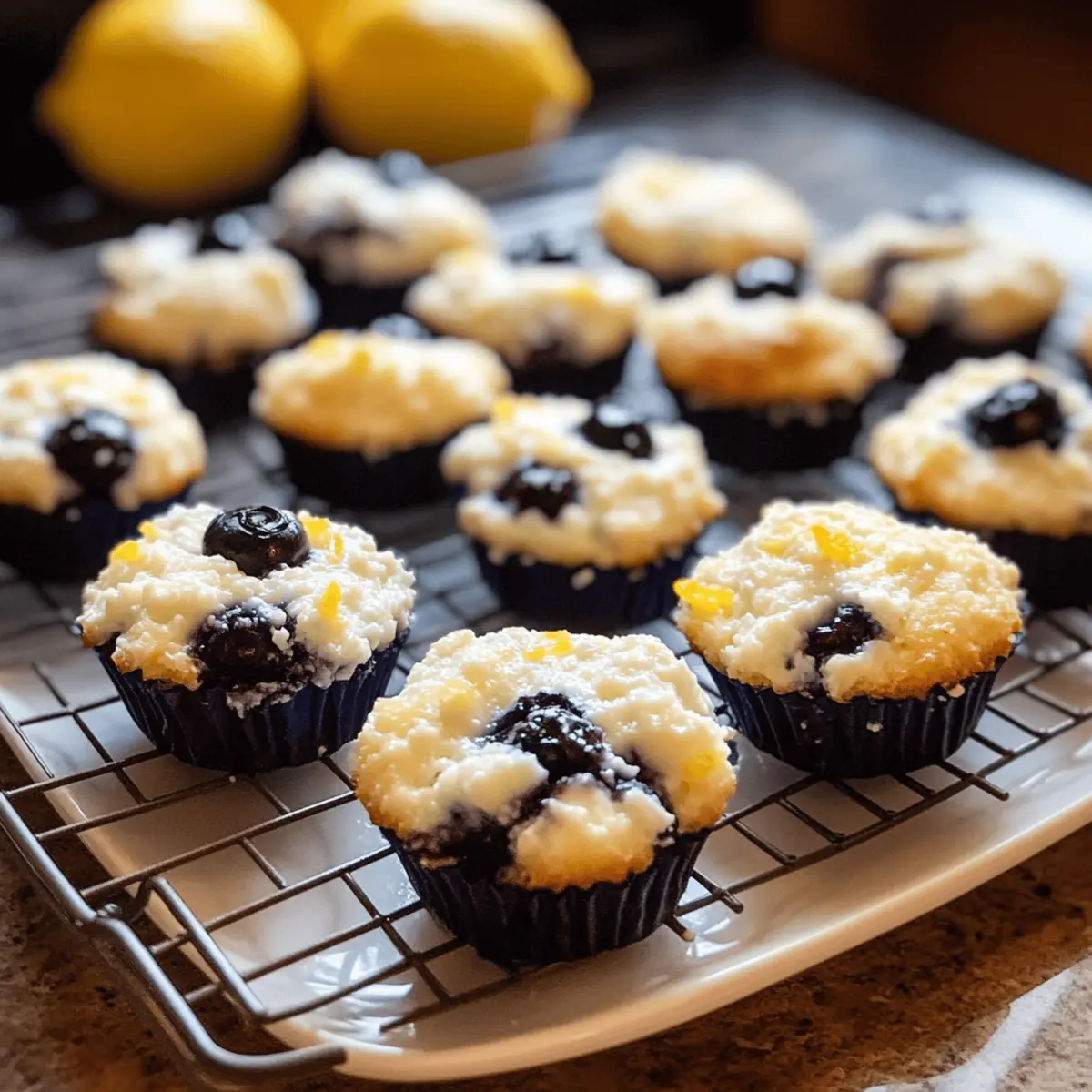 Blueberry and Lemon Zest Cottage Cheese Bites for Guilt-Free Snacking