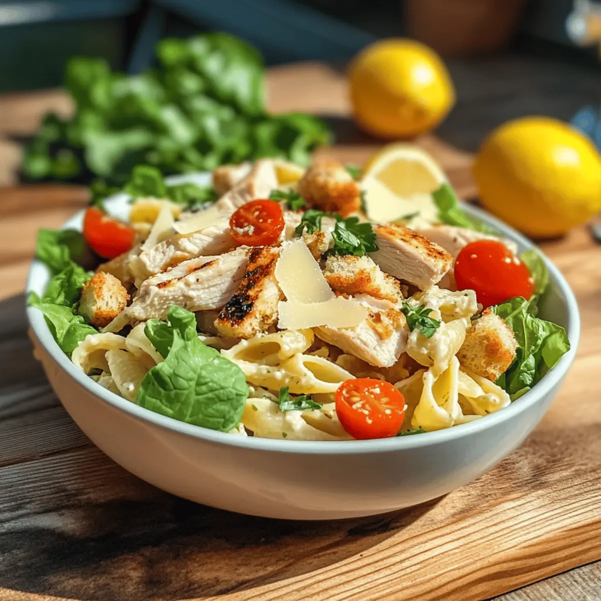 Irresistible Caesar Pasta Salad That's Simple and Delicious