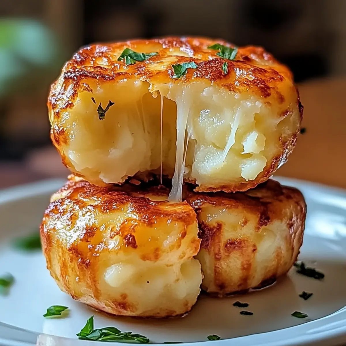 Cheesy Mashed Potato Puff Bites: Crispy, Creamy Bliss