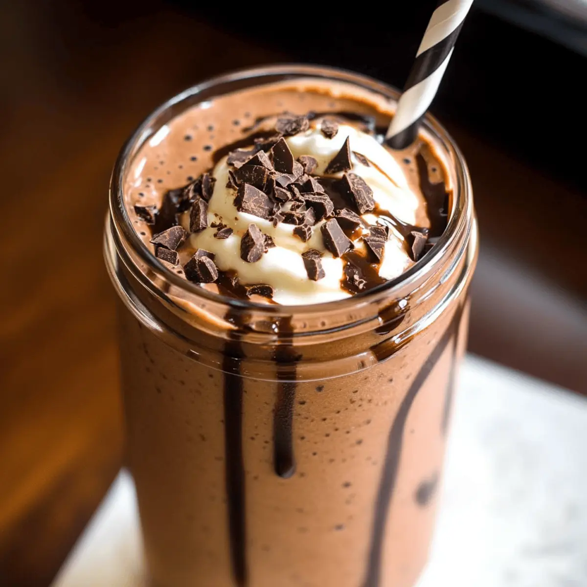 Chocolate Protein Shake for a Creamy Energy Boost