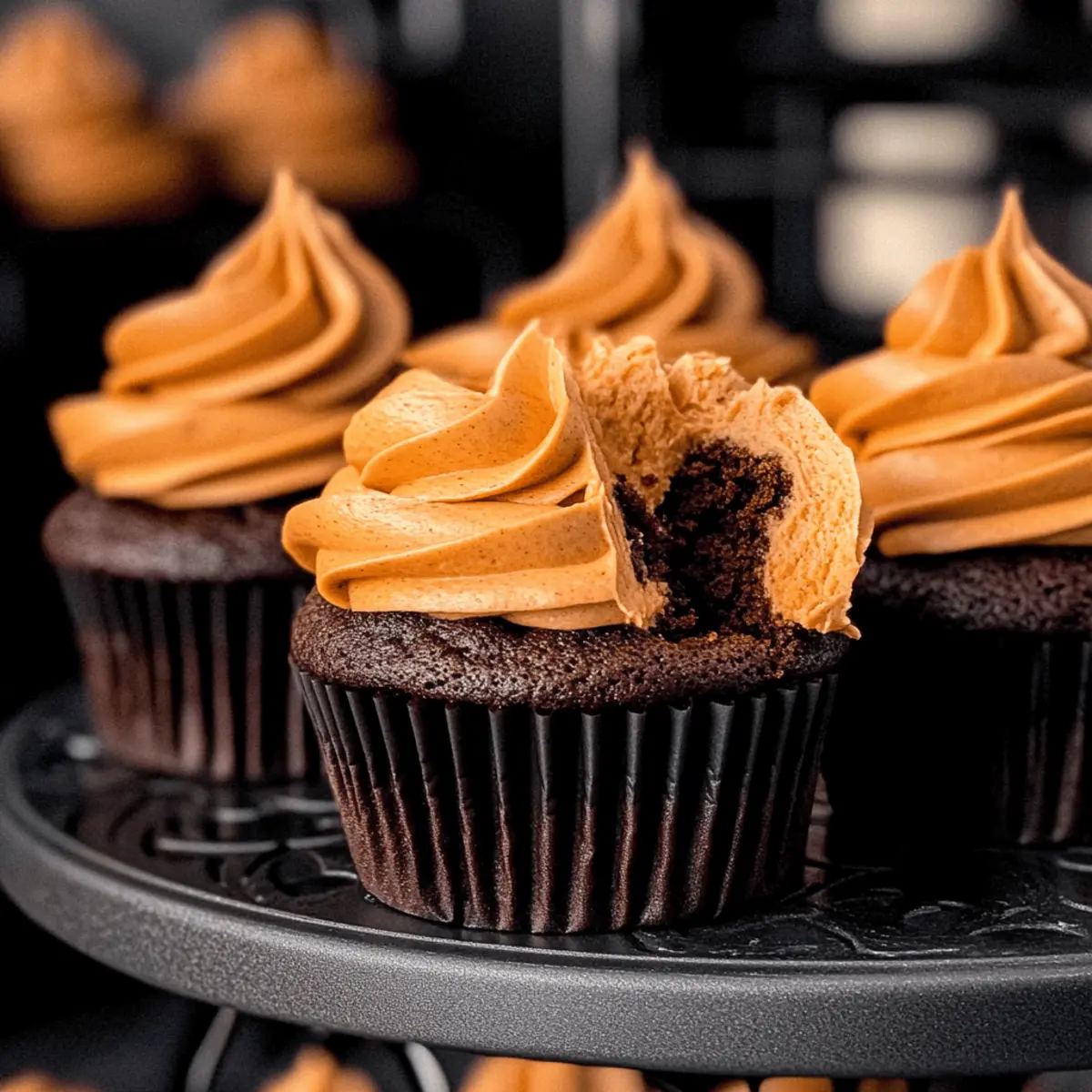Deliciously Moist Chocolate Pumpkin Cupcakes to Savor