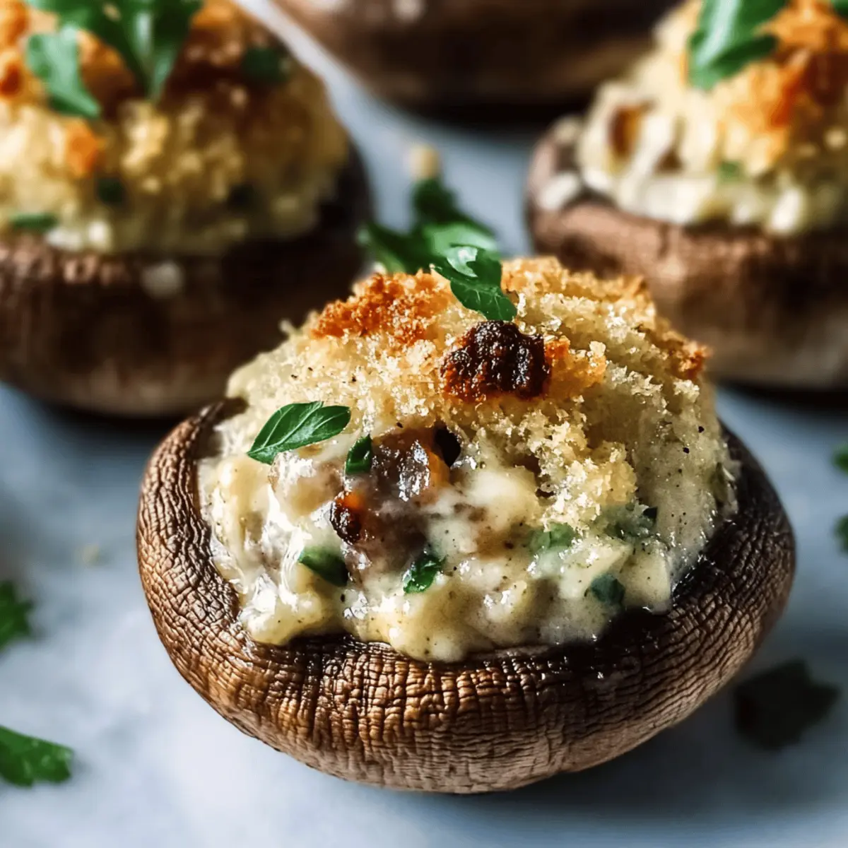 Delicious Christmas Stuffed Mushrooms for Stress-Free Hosting