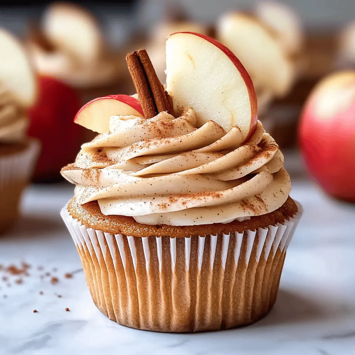 Cinnamon Apple Cider Cupcakes for Cozy Fall Celebrations
