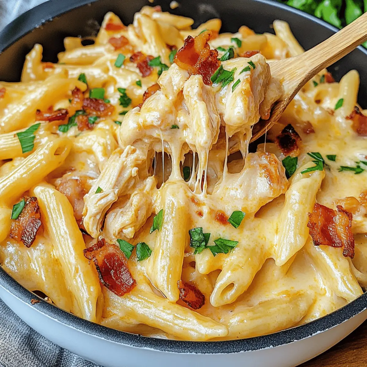 Creamy Crack Chicken Penne for a Cozy Family Dinner