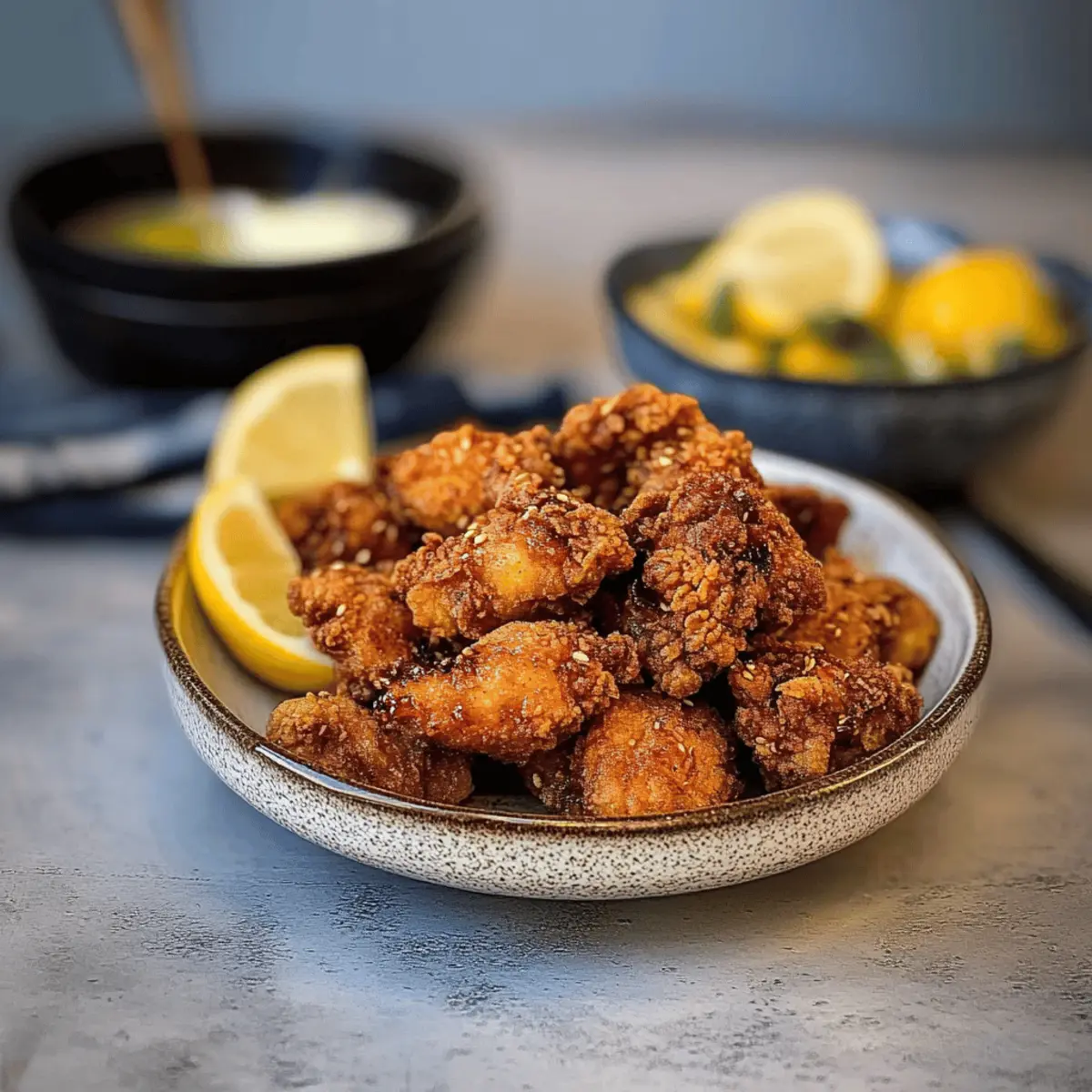 Crispy Chicken Karaage: Juicy Bites with a Crunchy Twist