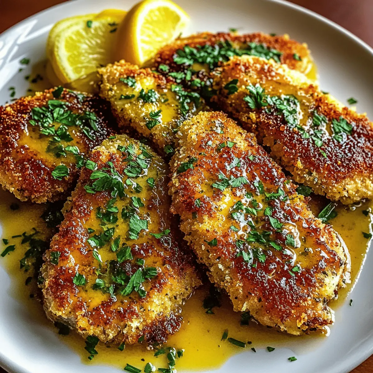 Crispy Italian Chicken Christopher with Garlic Butter Bliss