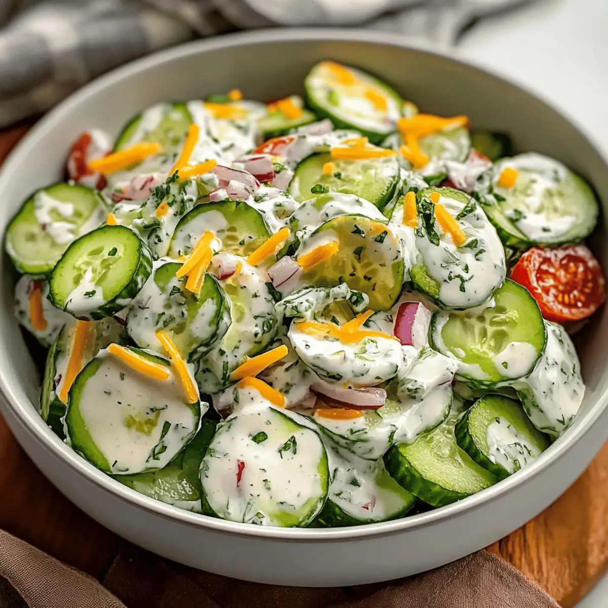 Cool & Creamy Cucumber Ranch Crack Salad for Iconic Summer Feasts