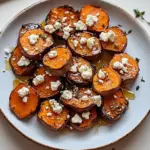 Honey Feta Sweet Potato Rounds
