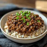Korean Ground Beef Bowl