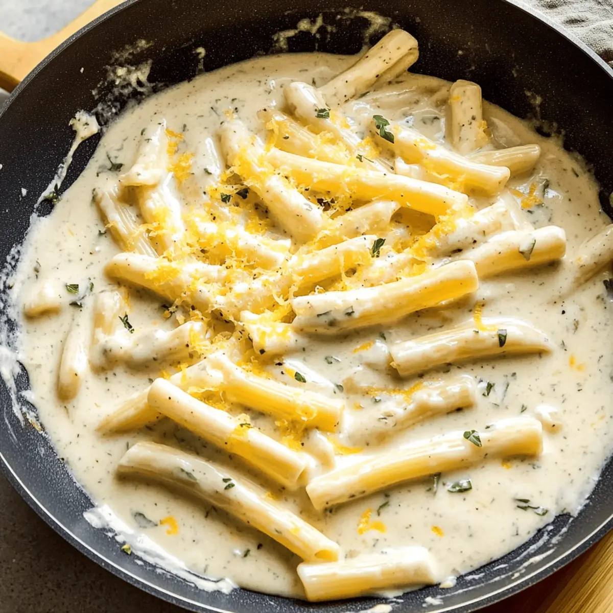 Lemon Garlic Pasta Sauce: Creamy Goodness in 20 Minutes