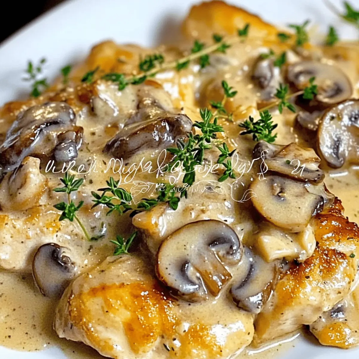 Creamy Mushroom Asiago Chicken for a Quick Gourmet Dinner
