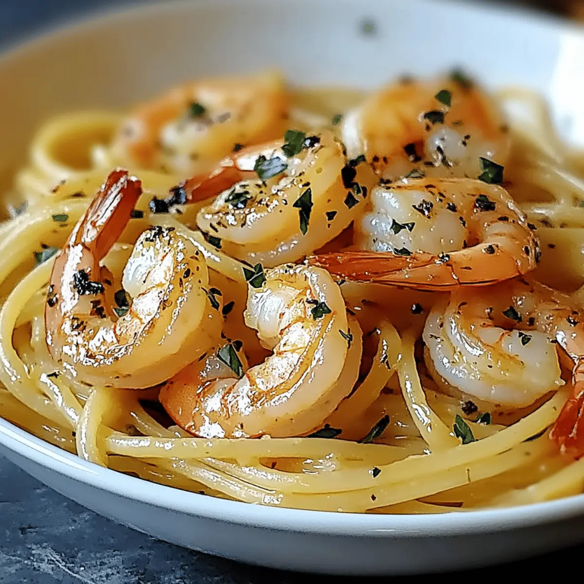 One-Pot Garlic Butter Shrimp Pasta: Quick, Creamy Delight