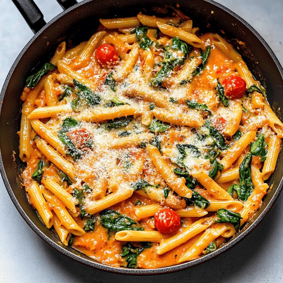 One Pan Creamy Tomato Pasta Ready in 30 Minutes!