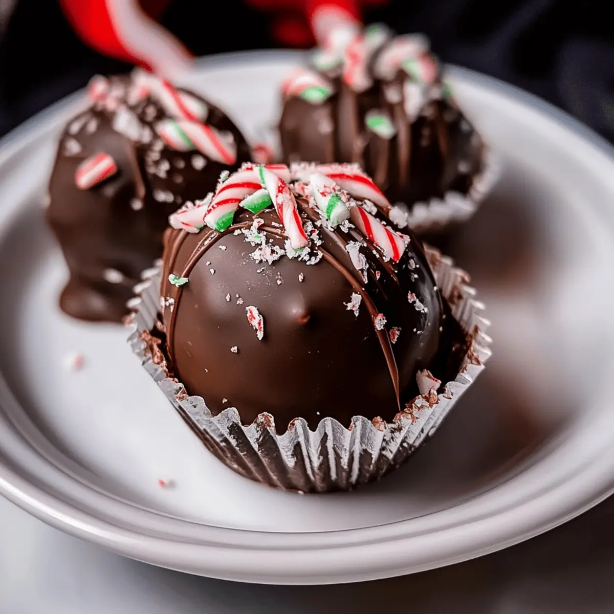 Decadent Peppermint Chocolate Truffles for Holiday Joy